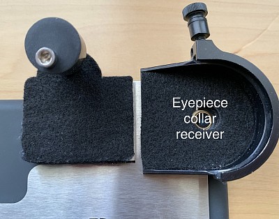 EyePhotoDoc™️ Multiple eyepiece collar receiver